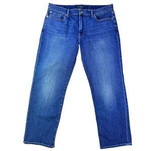 Lucky Brand 363 Straight Jeans Mens 38 Medium Wash Denim Comfort Stretch Casual